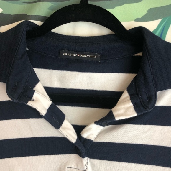 Brandy Melville stripe crop - Picture 2 of 4